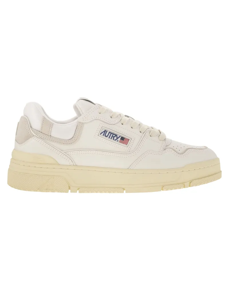 AUTRY CLC Leder -Turnschuhe White