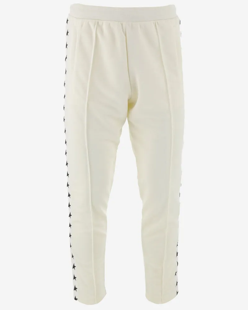 Golden Goose Goldene Gänsejogginghose White