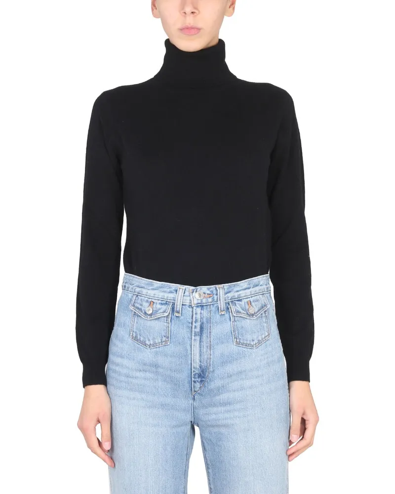 Ballantyne Turtleneck Hemd Black
