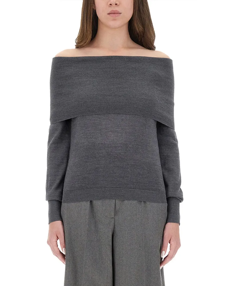 Stella McCartney Stella Mc Cartney Wolle Rollkragenpullover Pullover Grey