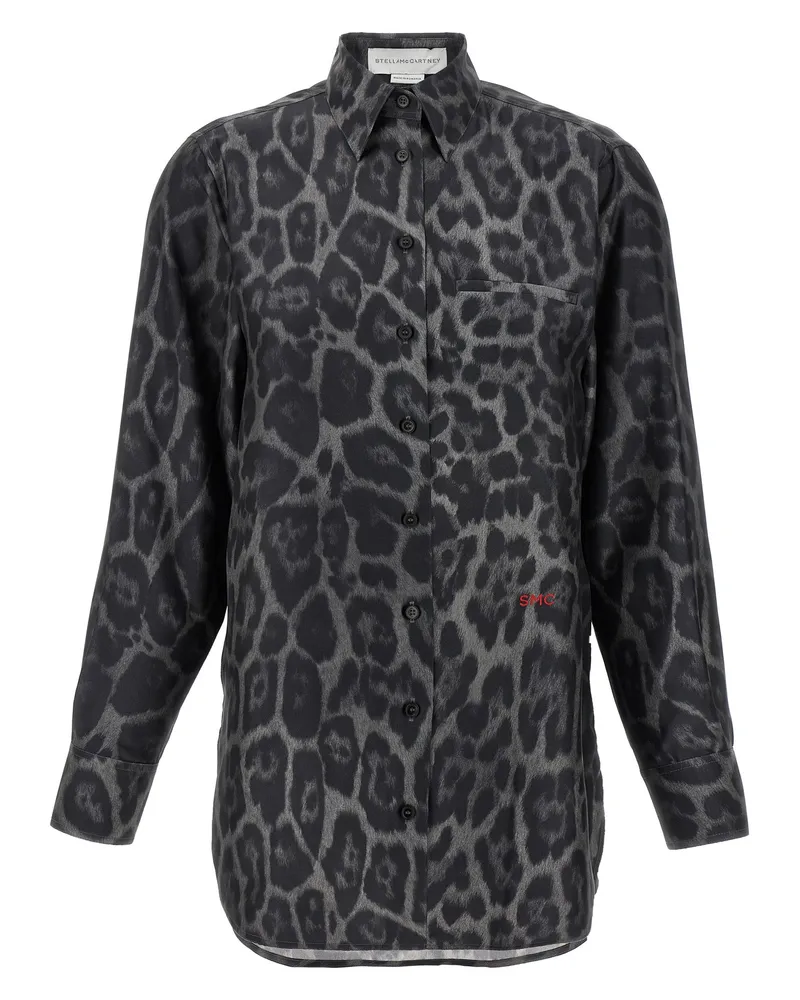 Stella McCartney Seidenhemd Gray