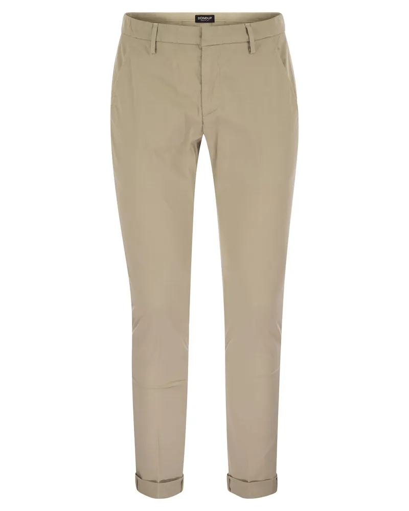 Dondup GAUBERT SLIM FIT GABARDINE HOSEER Light