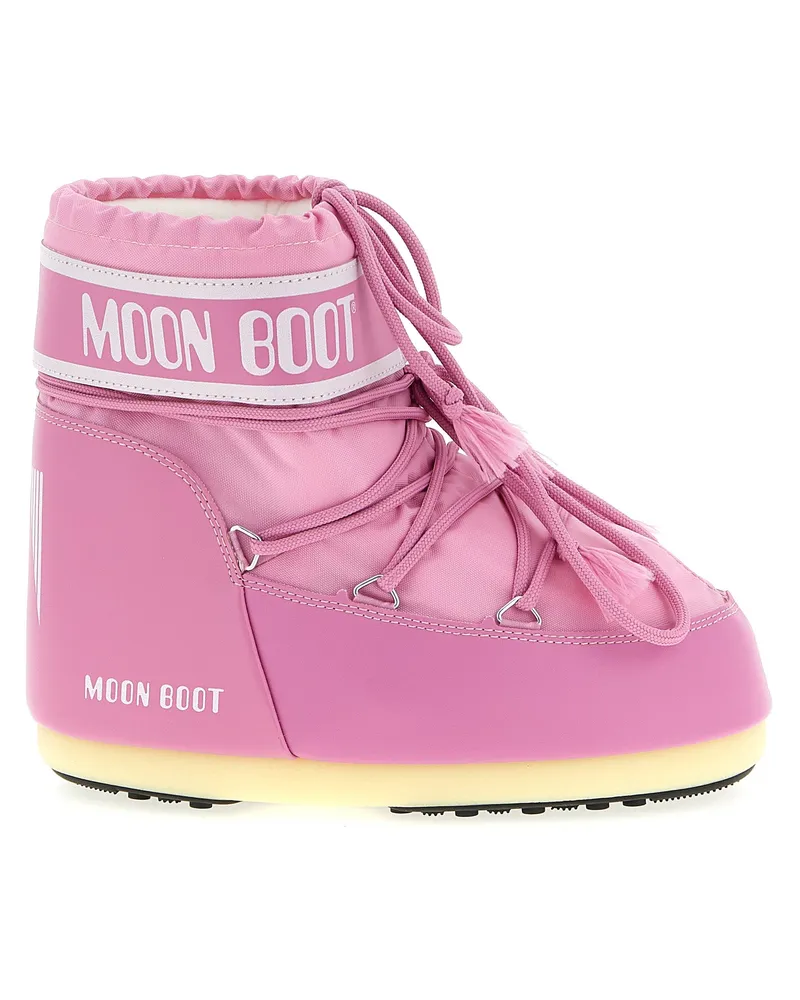 Moon Boot Mondstiefel 'Icon Low' Knöchelstiefel Pink