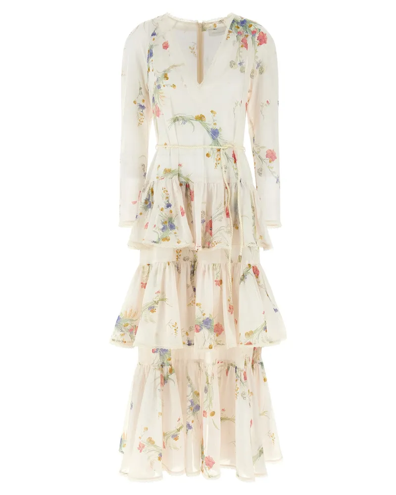 Zimmermann Lucky Maxi' Kleid White