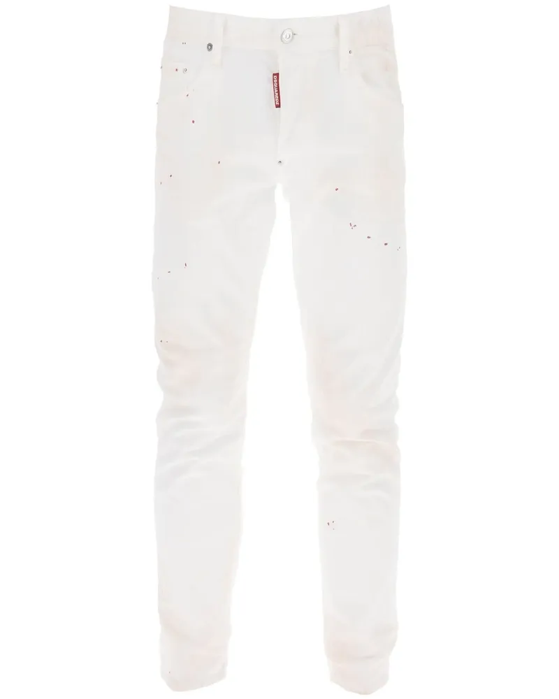 Dsquared2 Skater Jeans Weiß