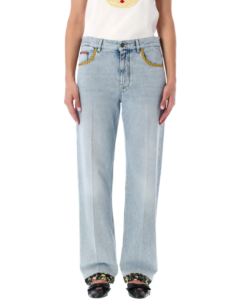 Valentino Garavani Jeans Blau Blue