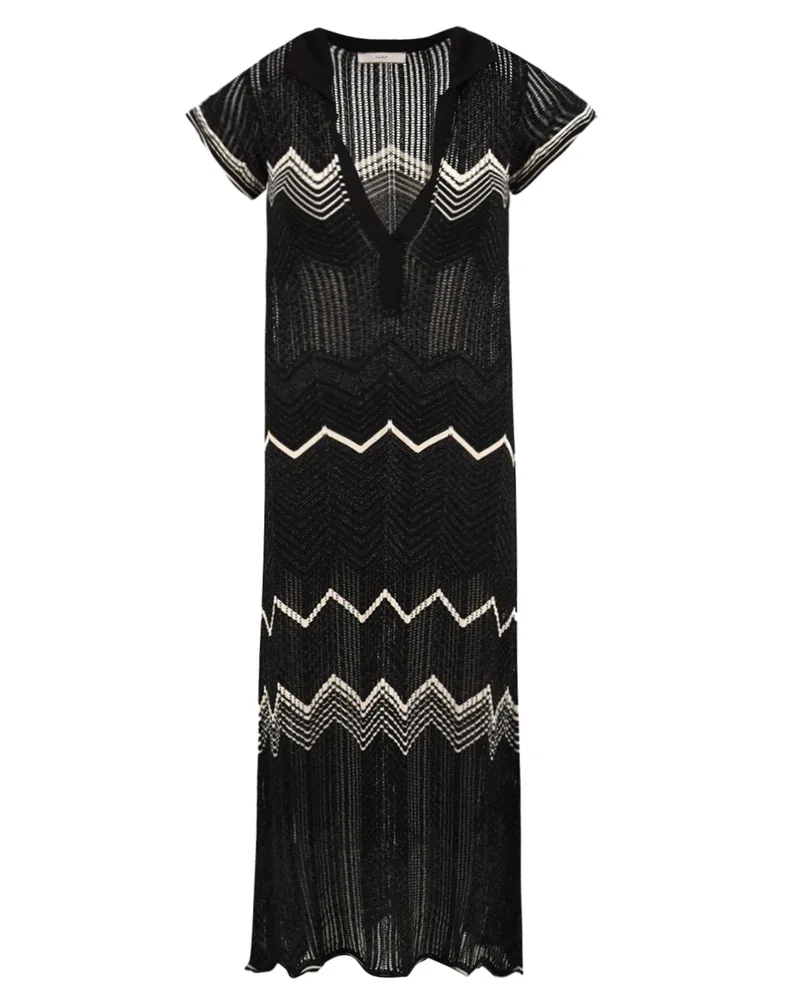 AKEP Kleider schwarz Black