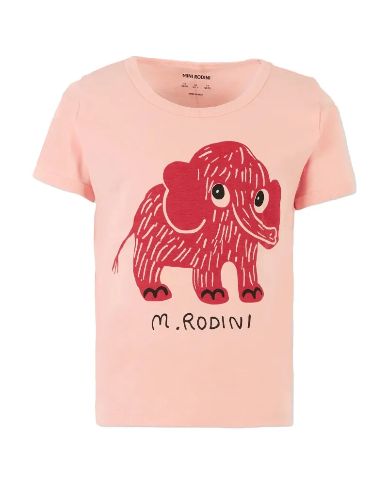 Mini Rodini Elefant" T -Shirt Pink