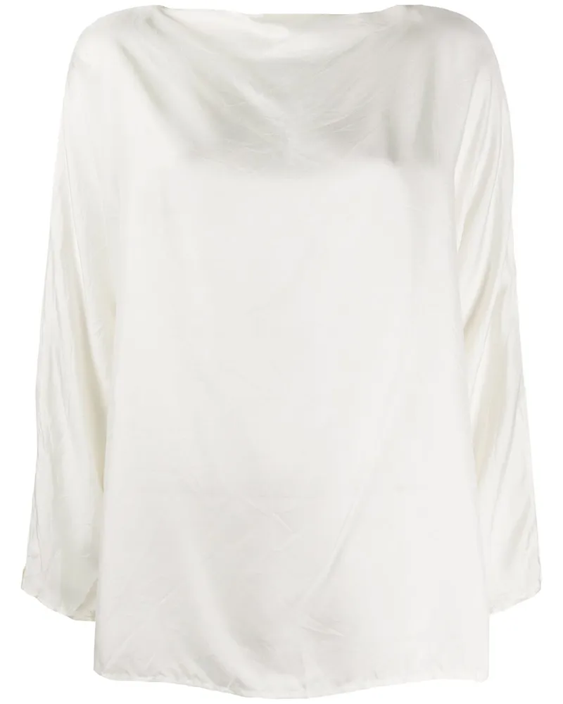 Daniela Gregis Seidenbluse Cream