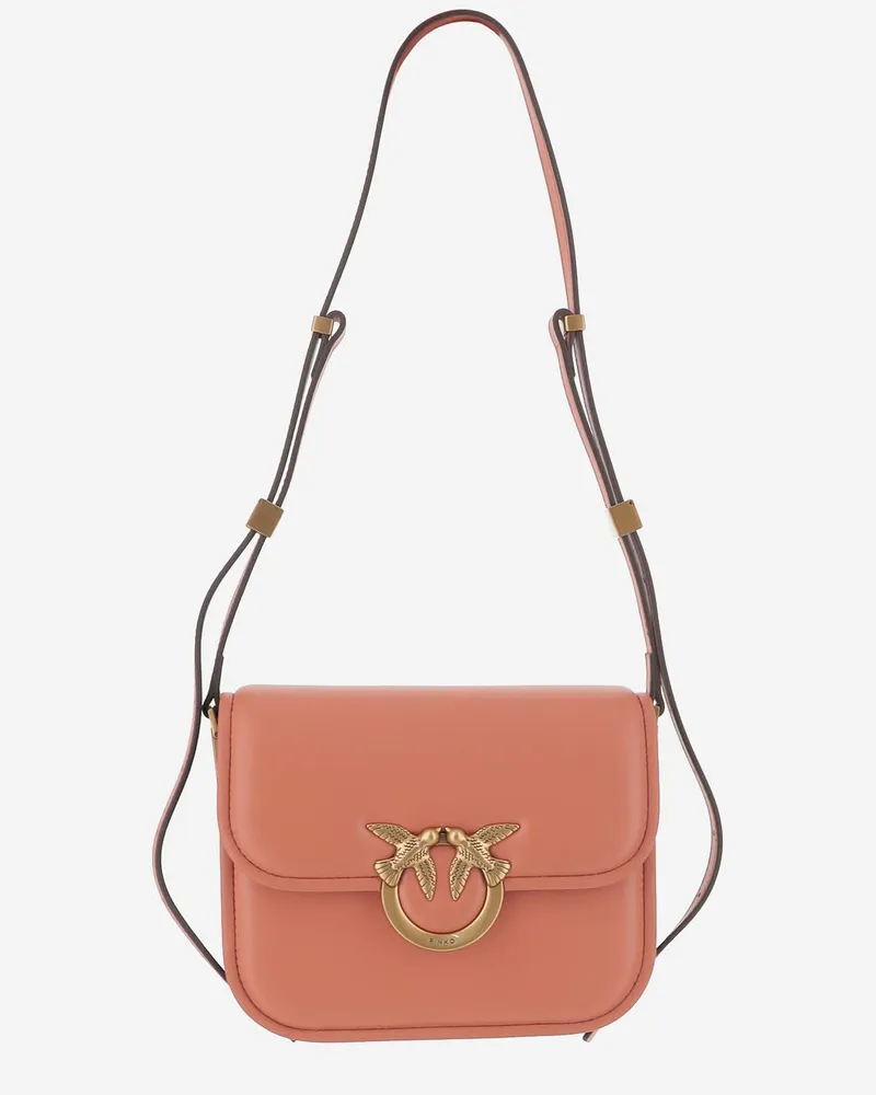 Pinko Love Box Umhängetasche Marrone