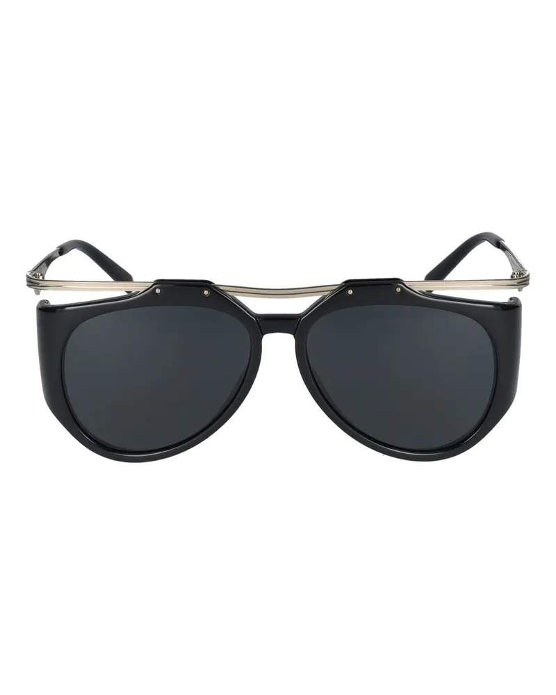 Saint Laurent Sonnenbrille  SL M137 Amelia 001 Schwarz Gold Black /14/135 001
