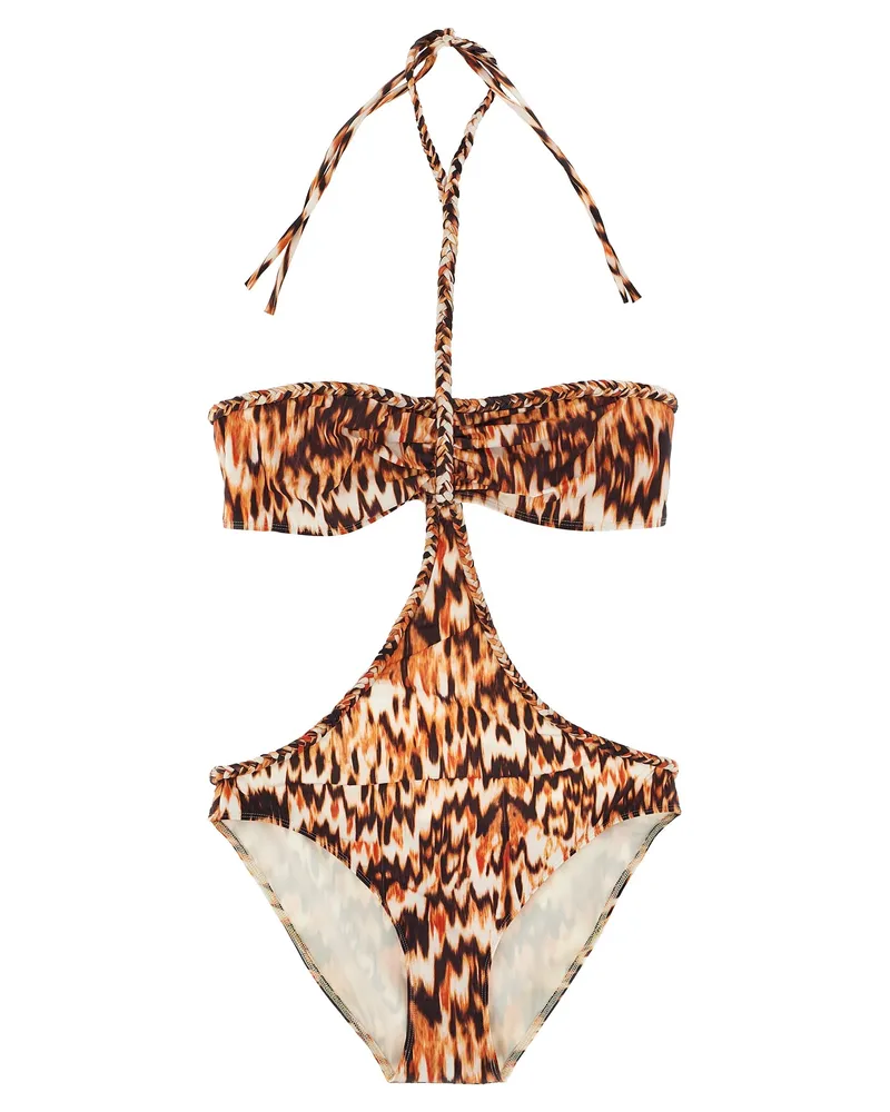 Isabel Marant Farah' ein Stück Badeanzug Orange