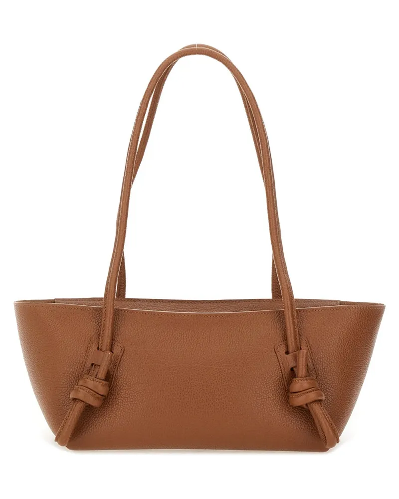 HEREU Hieru "Fleca Grainy" -Tasche Brown