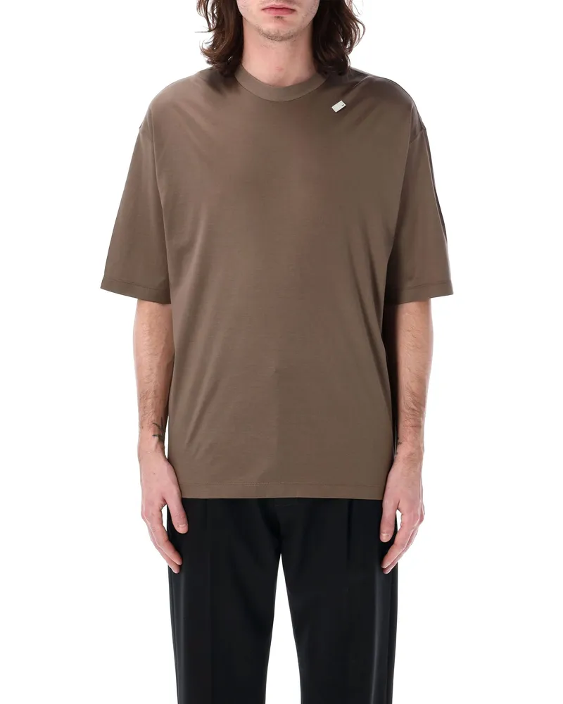 Emporio Armani T -Shirts und Polos Brown Brown