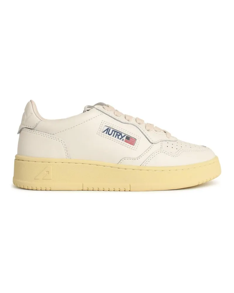 AUTRY White Lear Medalist Sneakers White