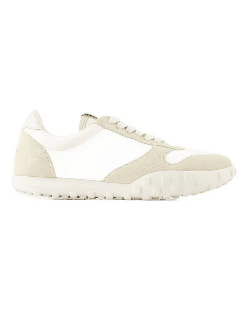 Jil Sander Turnschuhe  Leder weiß White