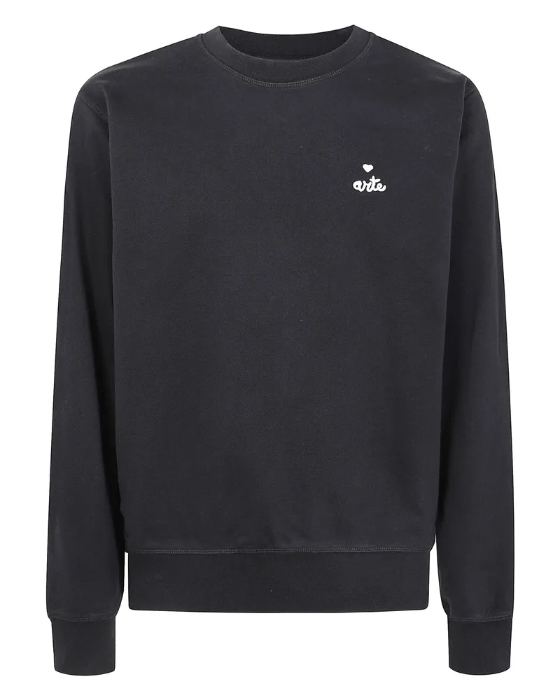 Arte Antwerp Kunst Antwerpen kleiner Herz- und Logo -Crewneck 