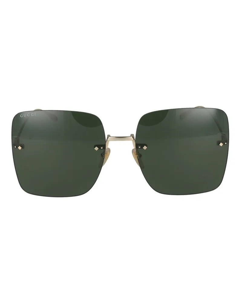 Gucci Sonnenbrille  GG1147 S 002 Gold Gold Green /19 /135 002