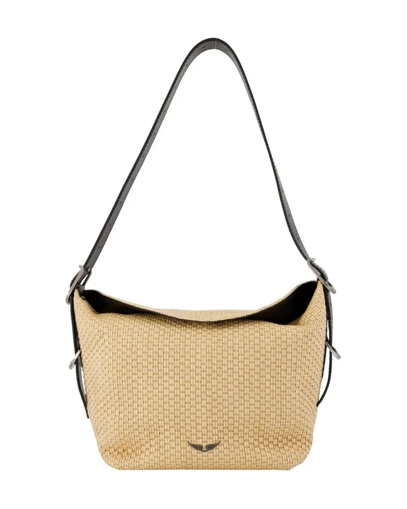 Zadig & Voltaire Jane Panier Umhängetasche  Cotton Beige Beige