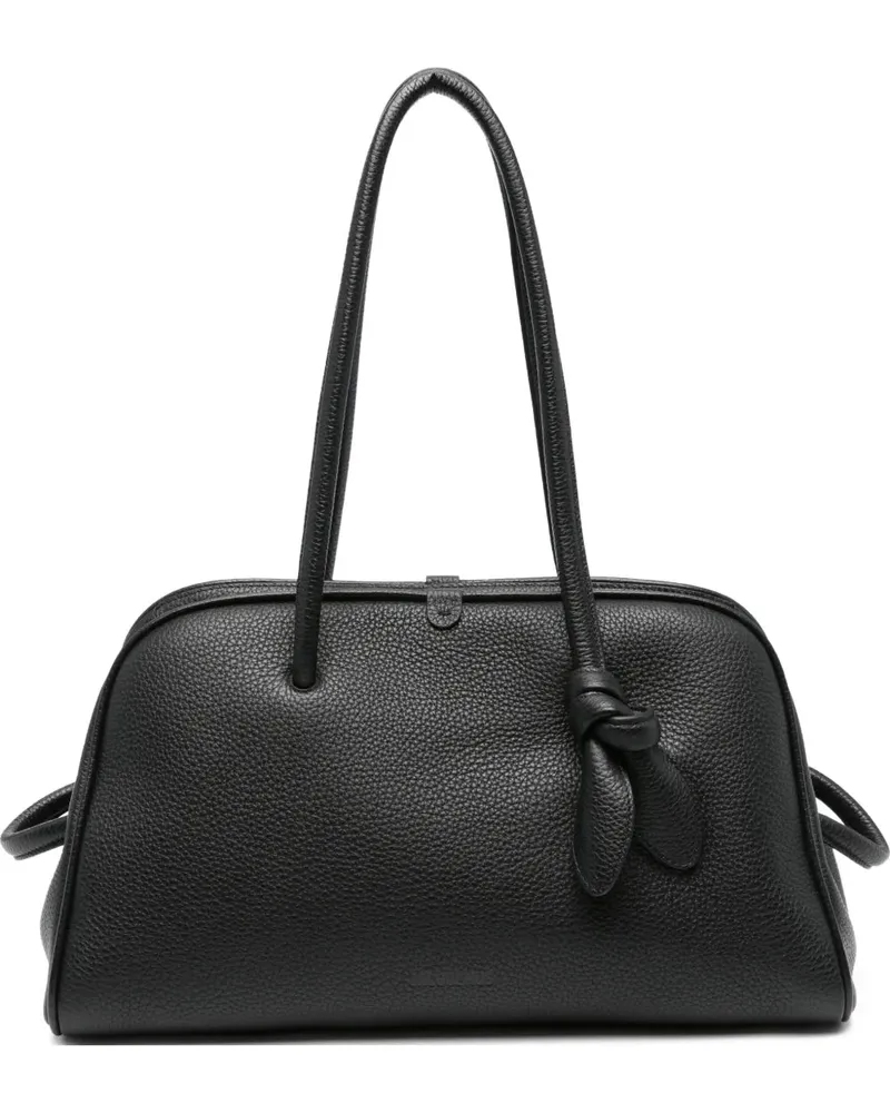 Jacquemus Tourist Ledertasche Black