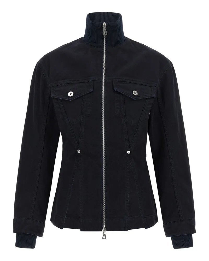 Jean Paul Gaultier The Slit Denim' Jacke Blue