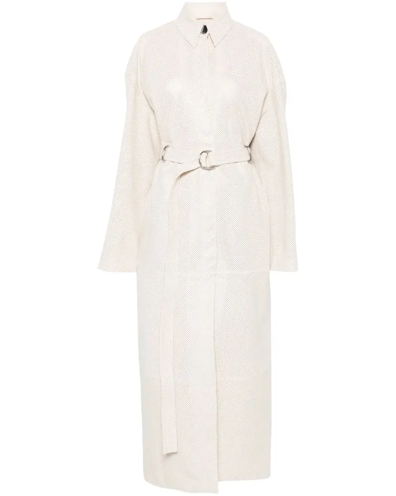 SPORTMAX Perforated Coat 001