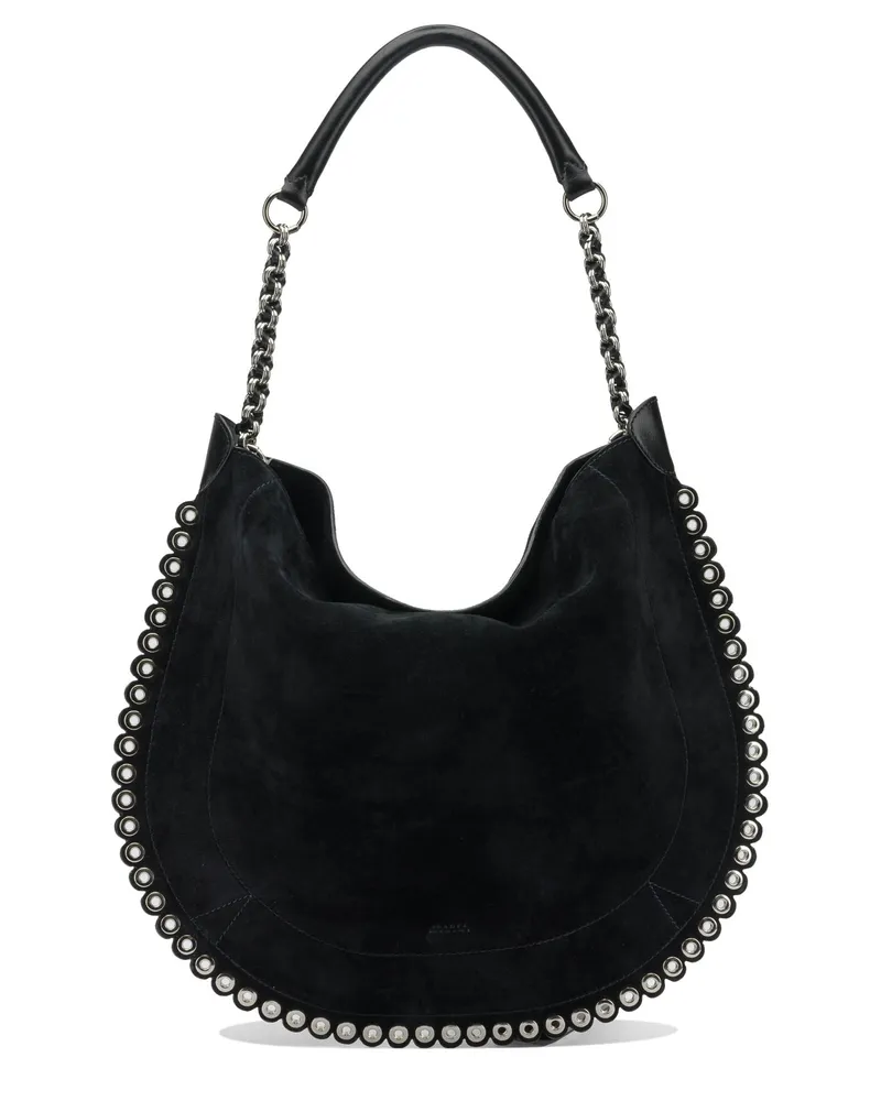 Isabel Marant Oskan Hobo Soft“ Umhängetasche Black