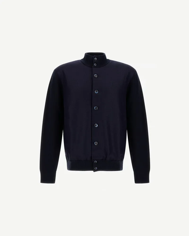 Herno Resort Strick -Strickjacke Blue
