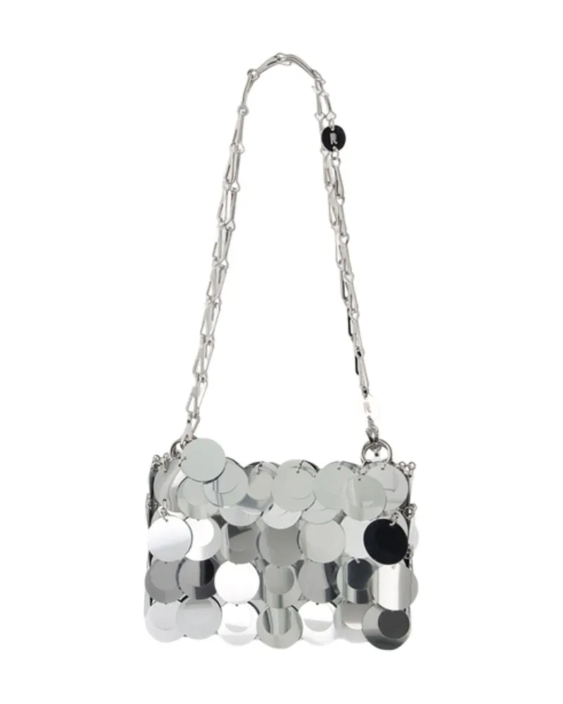 Paco Rabanne Sparkle Nano -Geldbörse  Polyester Silber Silber