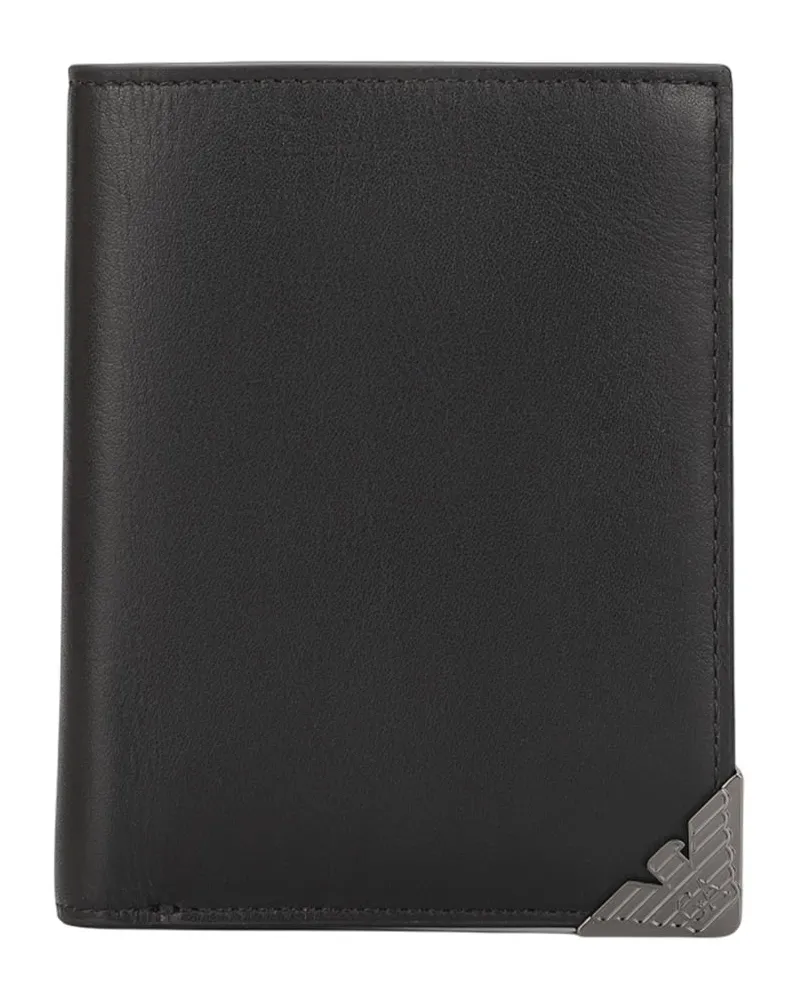 Emporio Armani Brieftaschen schwarz Black