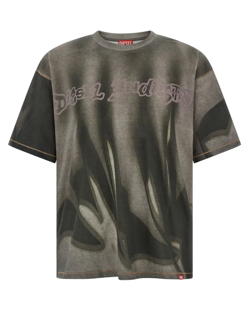 Diesel t Boxt Show V2' T -Shirt Gray