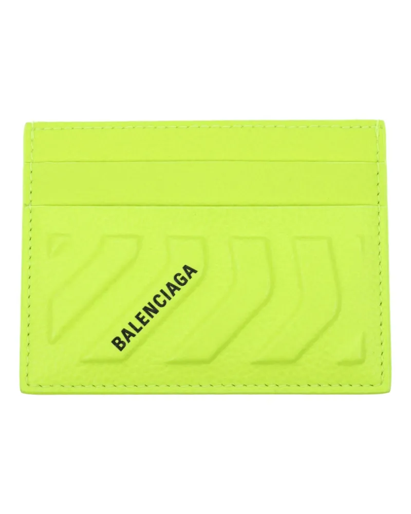 Balenciaga Dokumenthalter Männer Leder gelb/fluo gelb -