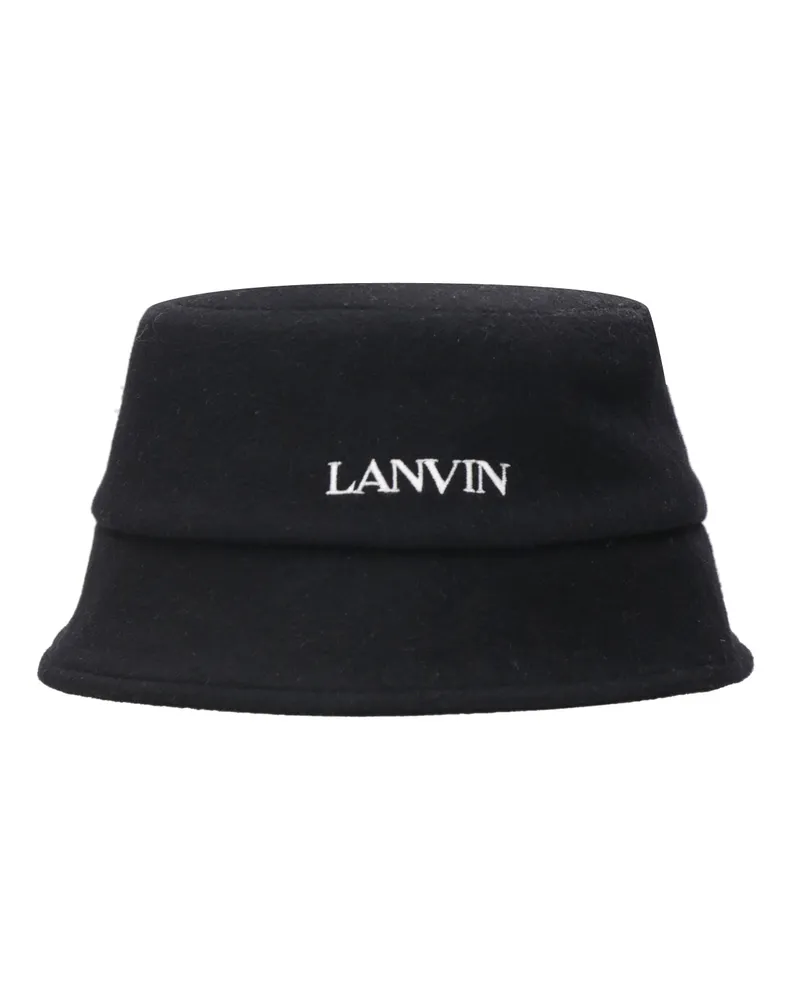 Lanvin Hüte schwarz Black