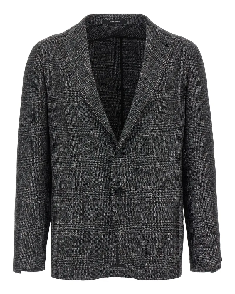 Tagliatore prüft gemusterter Blazer Gray