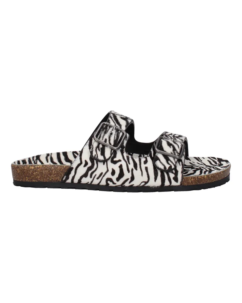 Saint Laurent Hausschuhe und Hufe Fabrice Mann Cavallino Beige -