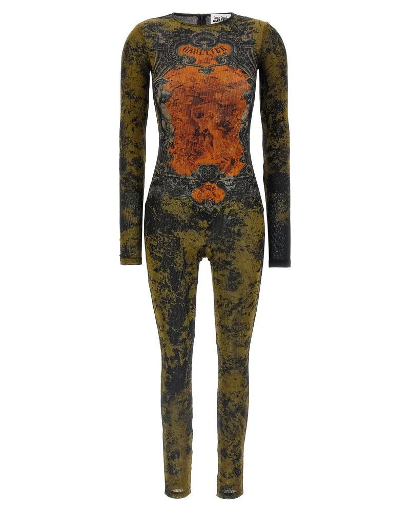 Jean Paul Gaultier MÉdaillon 'Overall Multicolor