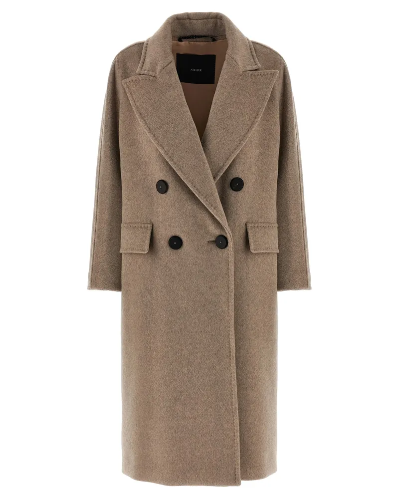 Max Mara Mantel „Angus“ von Beige