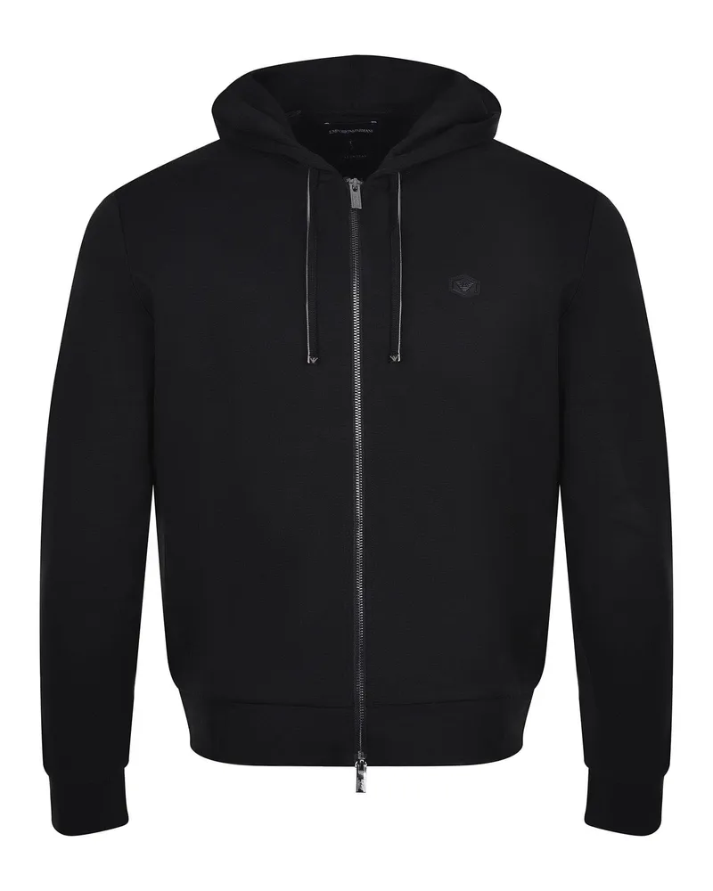 Emporio Armani Sweatshirt aus Baumwolle Black