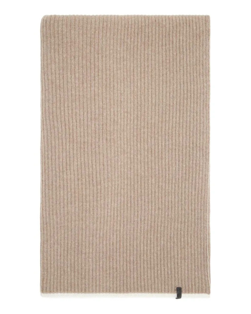 Brunello Cucinelli Kaschmirschal Brown