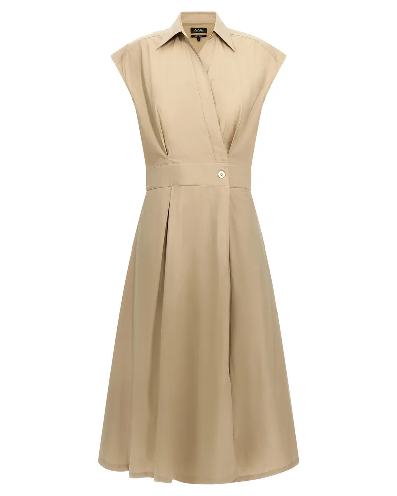 A.P.C. Athena' Kleid Beige