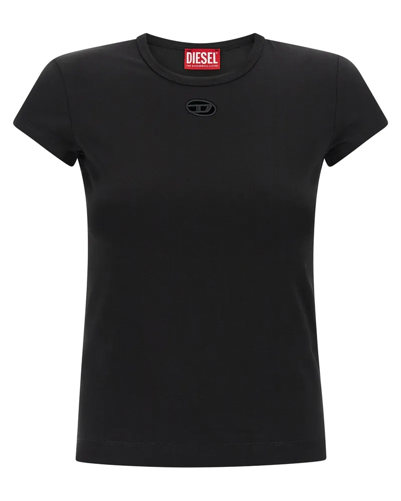 Diesel T Angie Od' T-Shirt Black
