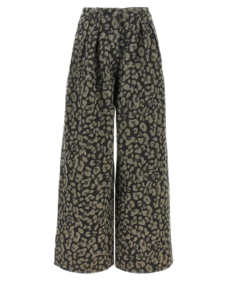 Alanui Jungle' Hosen Multicolor
