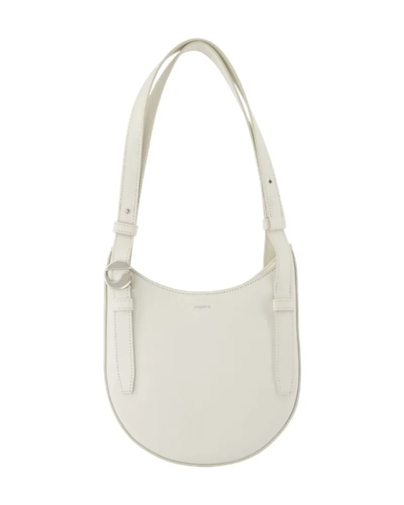 COPERNI Mini -Gürtel Umhängetasche  Leder weiß Weiß