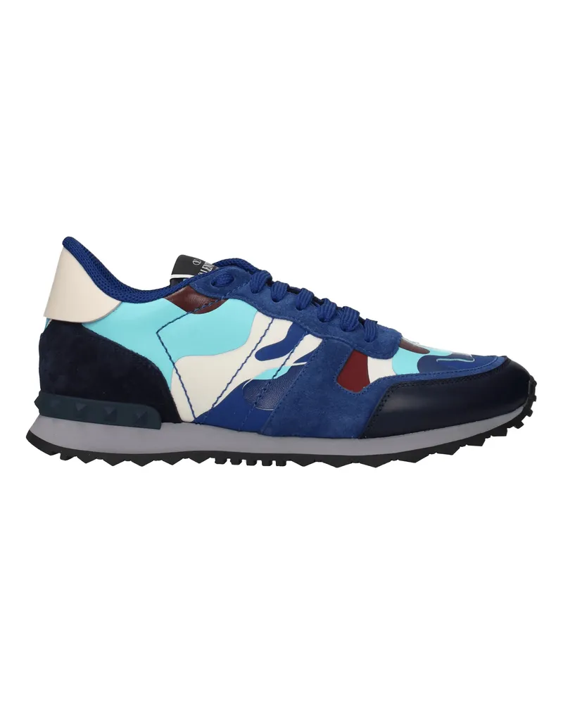 Valentino Garavani Sneakers Männer Lederblau/Himmel -
