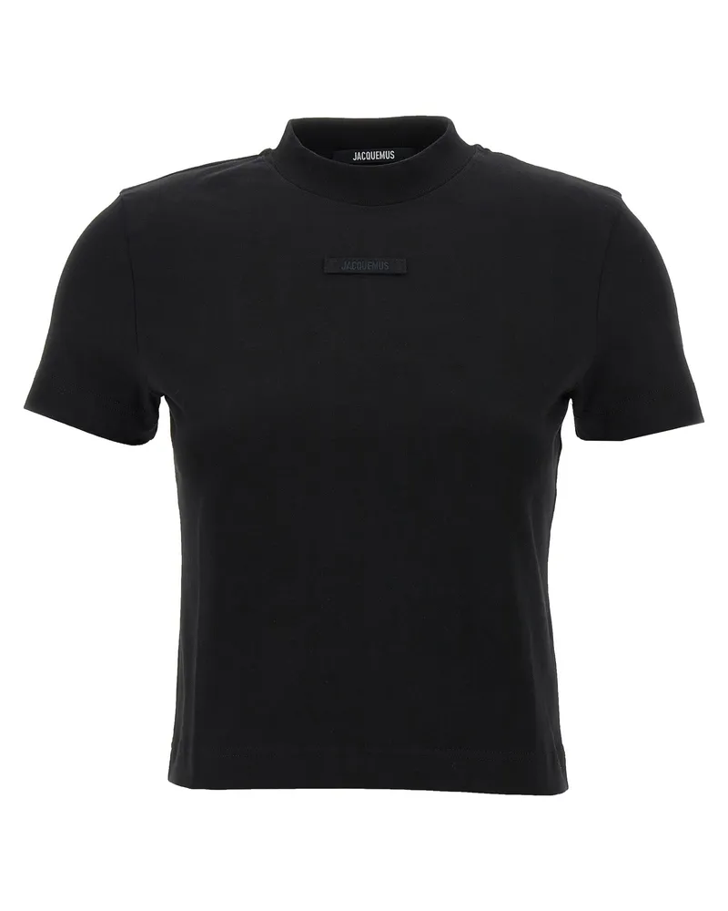 Jacquemus Le T Shirt Gros Grain' T -Shirt Black