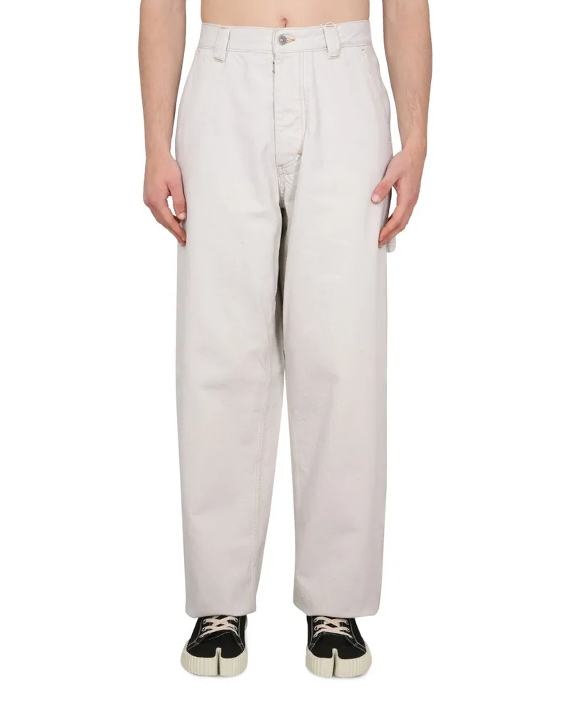 Maison Margiela Jeans Cimosati White