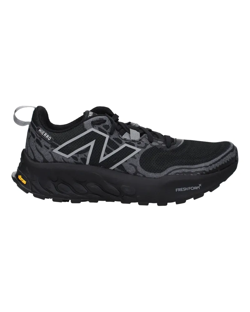 New Balance Hierro Herrens Sneakers Stoff Schwarz/Grau -