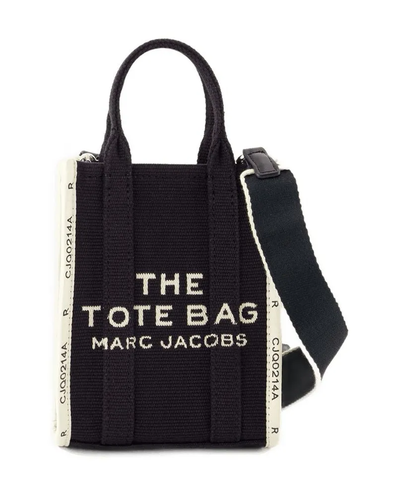 Marc Jacobs Die Crossbody -Tote  Baumwollschwarz Schwarz