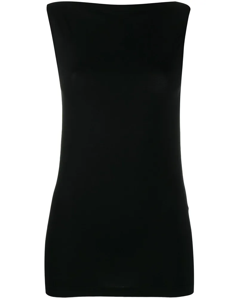 Wolford ärmelloses Oberteil Black