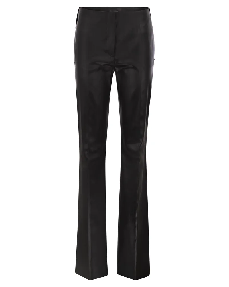 SPORTMAX Adepto Satin Slim Fit Hose Black